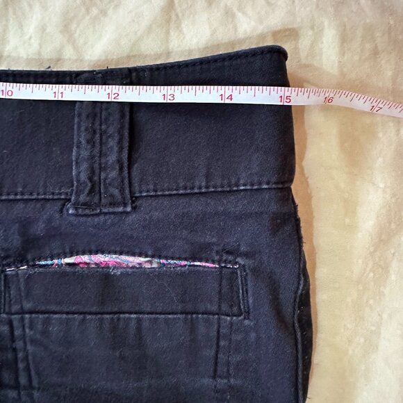 Y2K Vintage Low-Rise Bootcut  Paisley Trimmed Pants - Picture 5 of 5